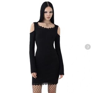 Killstar mooncard black dress